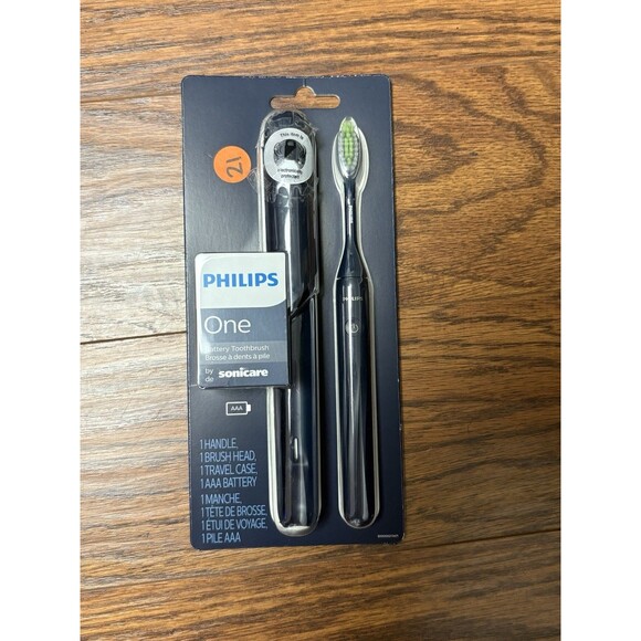 New Original Philips Sonicare Philips Battery Toothbrush - Midnight Navy Blue - Picture 1 of 2